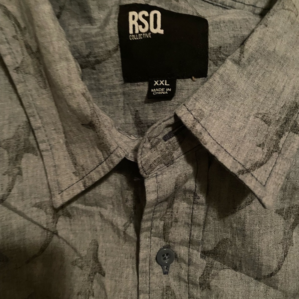 Casual half sleeve button down